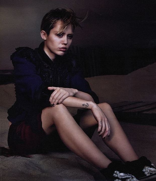 Miley Cyrus as the AW14 face of Marc Jacobs  [Pic from Marc Jacobs]